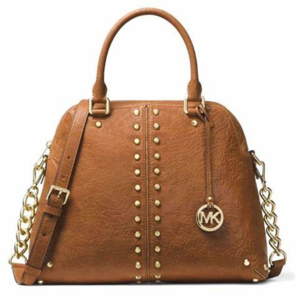 Michael Kors LG Astor Studded Satchel